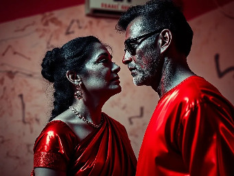 Dheeraj, a desperate maid aged 45 sexually unsatisfied with her husband who can't give her child even after many years of marriage and depending upon her for money is attracted to her landlord Vijay aged 56 , a healthy and prosperous man but can't dared to express her feelings.  Vijay is unmarried still is also attracted to Dheeraj but also couldn't find way to get in touch with her. But at one cold and dark night all barriers shattered & they have physical intimacy after many years.