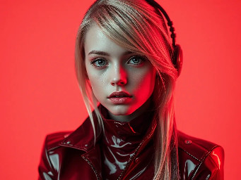 Cute blonde girl, 18 years old.
