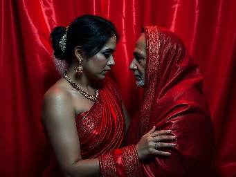 Dheeraj, a desperate maid aged 45 sexually unsatisfied with her husband who can't give her child even after many years of marriage and depending upon her for money is attracted to her landlord Vijay aged 56 , a healthy and prosperous man but can't dared to express her feelings.  Vijay is unmarried still is also attracted to Dheeraj but also couldn't find way to get in touch with her. But at one cold and dark night all barriers shattered & they have physical intimacy after many years.